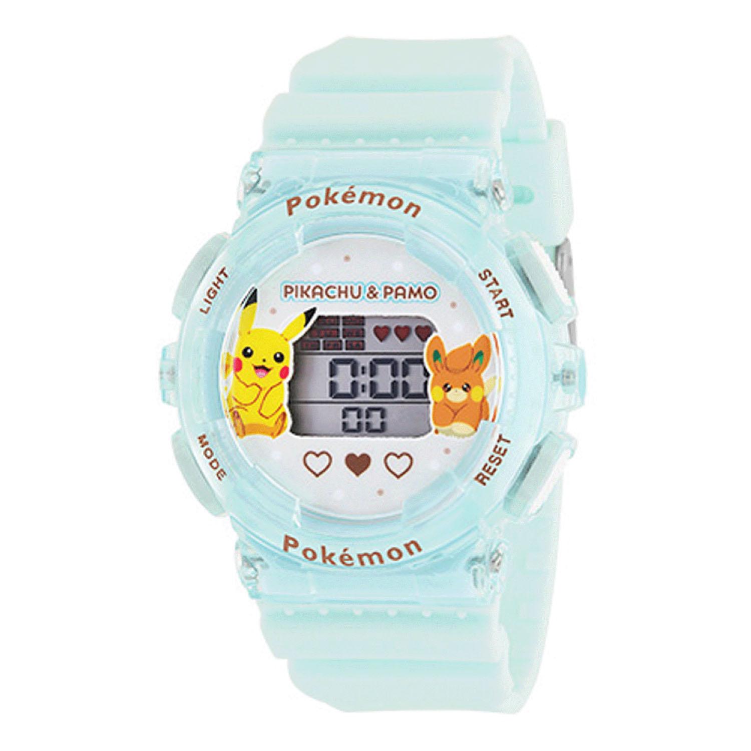 [Sunflame] Watch J-Axis Pokémon Digital Watch CP3A0002-BL Blue