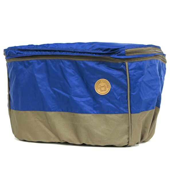 COVERS LOVERS Two-Tier Front Basket Cover (for Wide Baskets) Navy