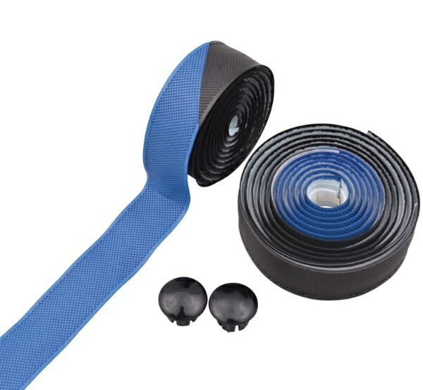 NOGUCHI Bicycle Bar Tape [STICKY BAR TAPE] Black/Blue Sticky Bar Tape Left & Right Set NBT-006 Small