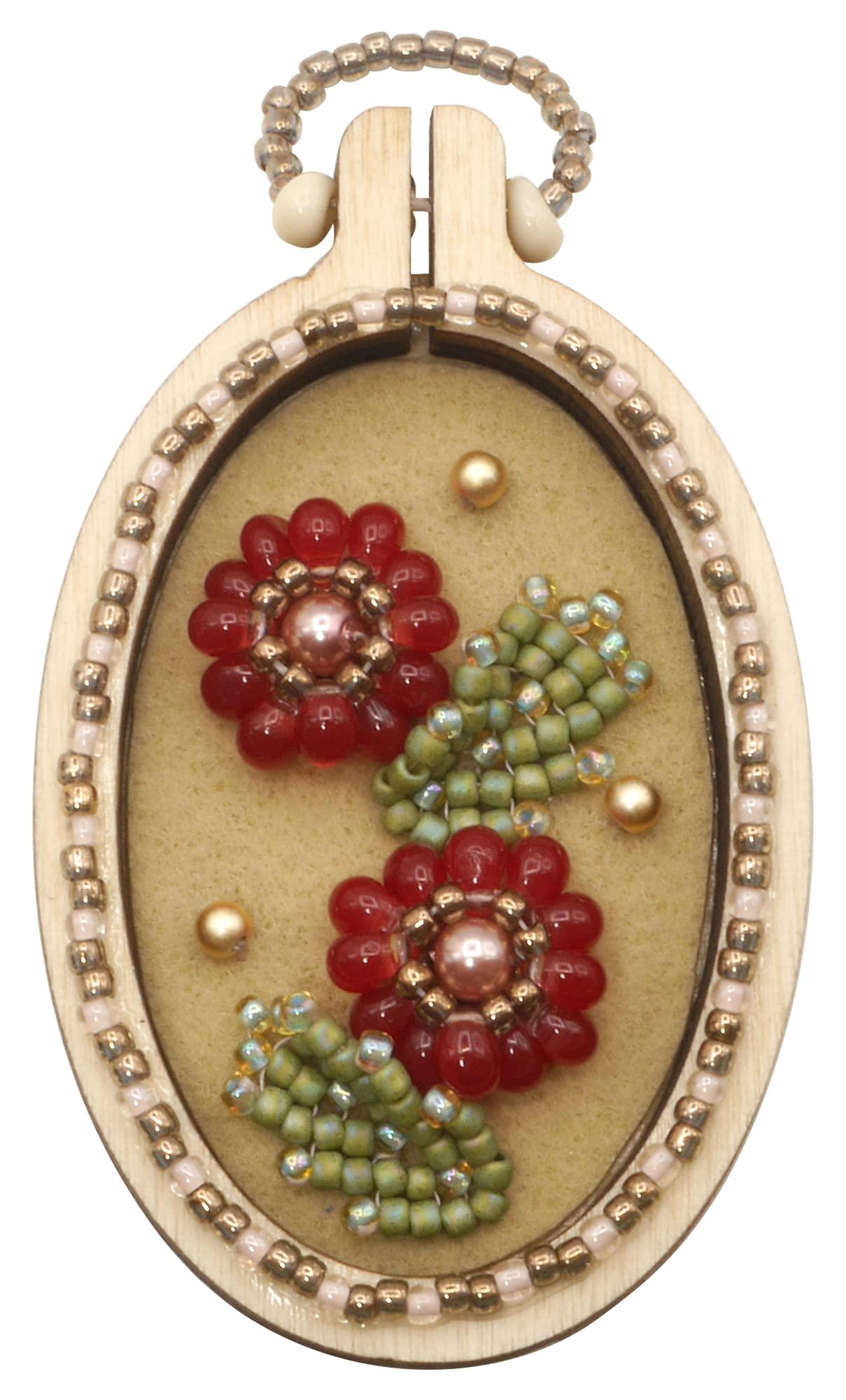 TOHO Bead Kit: Start Jewelry Embroidery - Anemone (Includes Recipe Video QR Code) H-JE-2