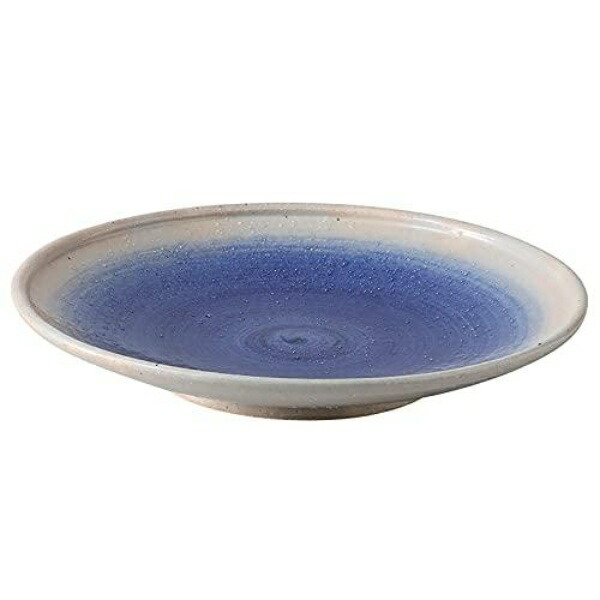 Saikai Pottery Hasami Ware Rizaemon Kiln Plate Dish Medium Plate 6 Sun Plate Approx. 21cm Blue Someblu Made in Japan