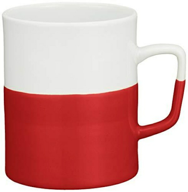 Hasami Ware “essence” Dip Mug F (Medium Size) Red 43518