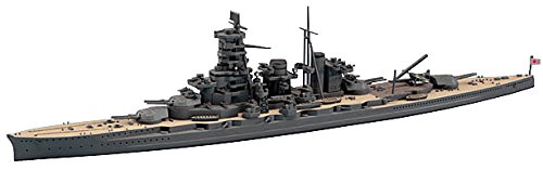 Hasegawa 1/700 Waterline Series Imperial Japanese Navy Japanese Fast Battleship Haruna Plastic Model Kit 111