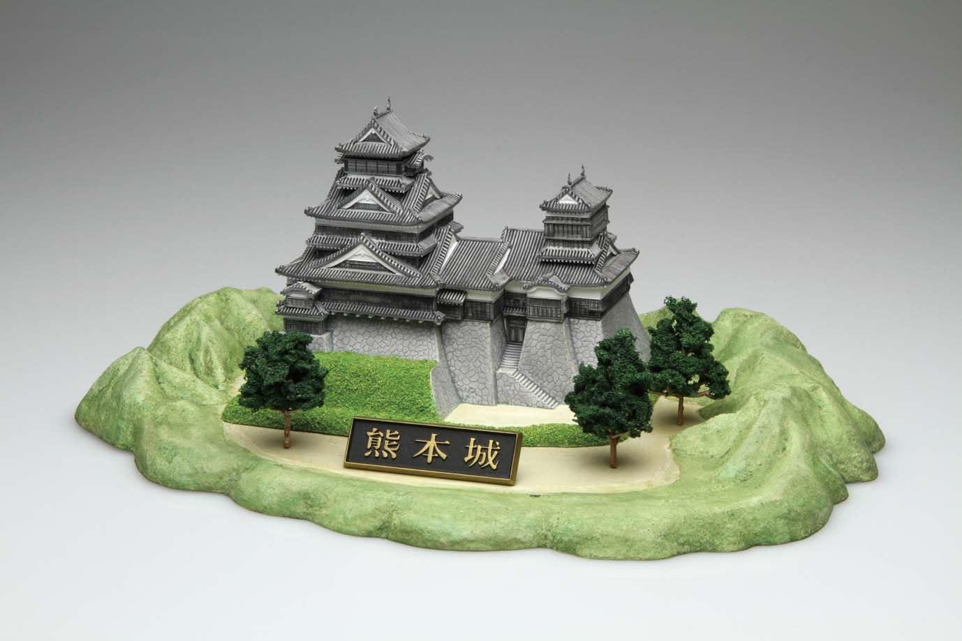 Fujimi Models 1/700 Famous Castles Series No.1 Kumamoto Castle Castle-1