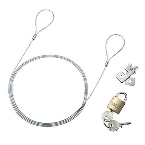 nanoSaver Slot-Compatible Security Wire & Padlock SL-83