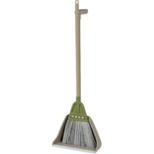 Azuma Broom and Dustpan Set Composite Fiber Dustpan Width 27cm, Total Length 80cm Set includes two composite fiber brooms of different thicknesses and a dustpan Model 181