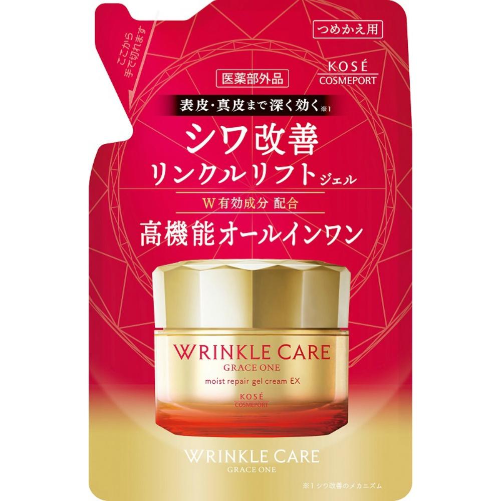 Grace One Wrinkle Care Moisture Repair Gel Cream EX Refill All-in-One Wrinkle Improvement 90g