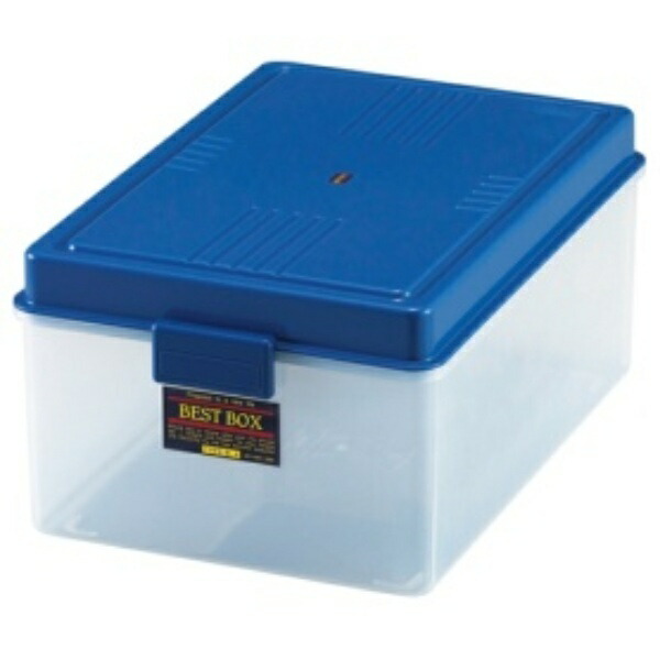 Sanko Plastic Storage Case Best Box Width 48.7 × Depth 33.9 × Height 23 cm Blue