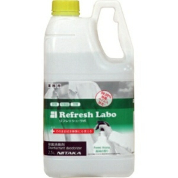 Niitaka Disinfectant & Deodorizer Refresh Lab Forest Scent 2.5L 1 bottle