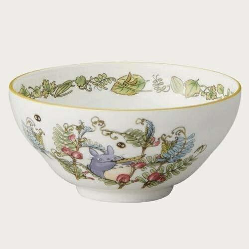 Noritake Rice Bowl 260cc My Neighbor Totoro Microwave Safe 1 Piece Bone China TT97890/4924-11