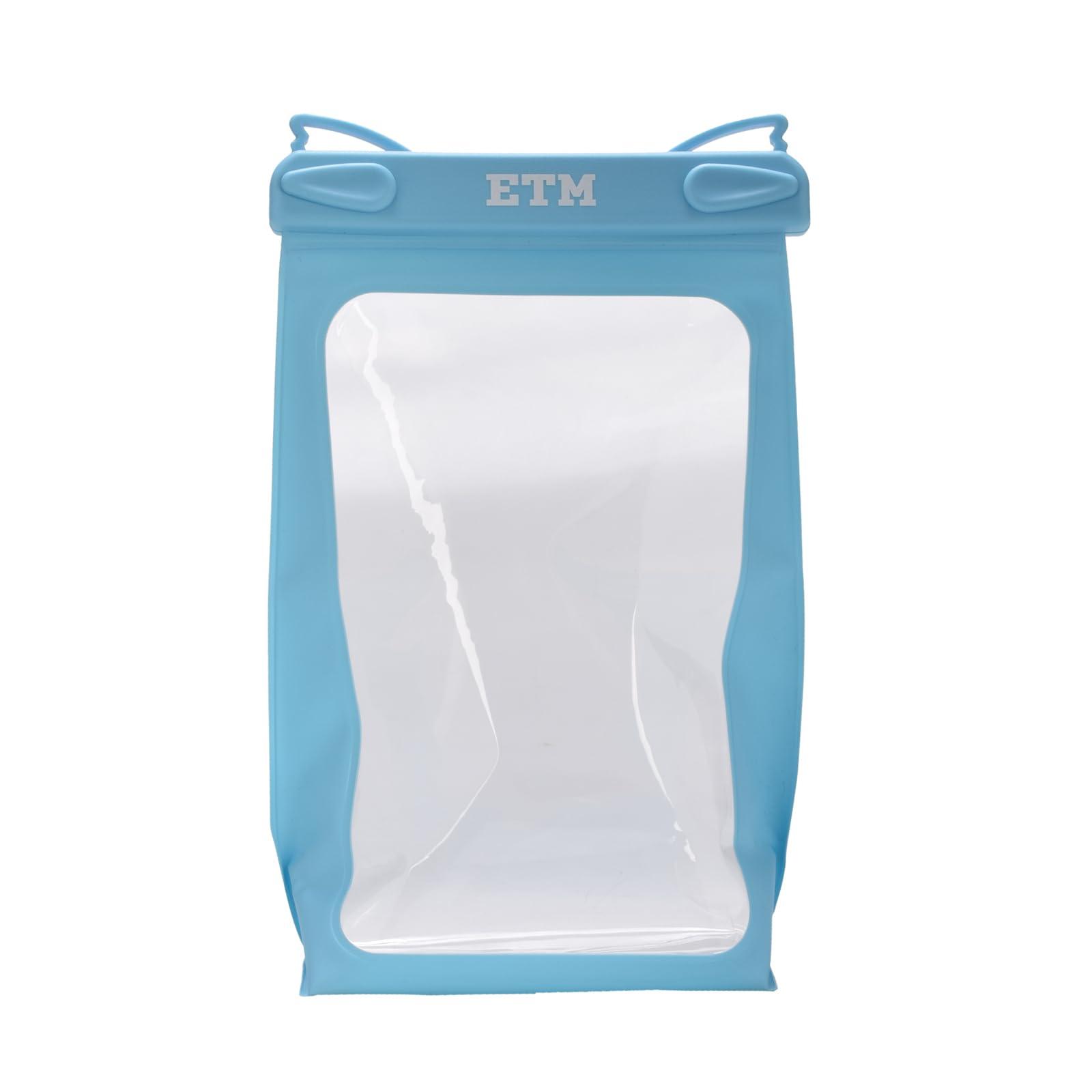 Smartphone Waterproof Case with Gusset, Waterproof Pouch with Neck Strap Included, Blue VE-2340