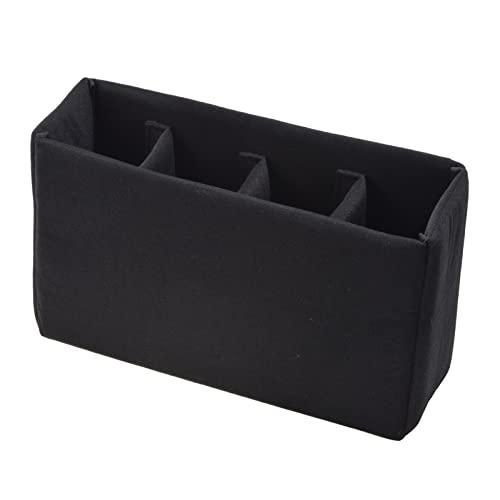 Etsumi Camera Bag Bag-in-Bag Soft Cushion Box L Black VE-7725