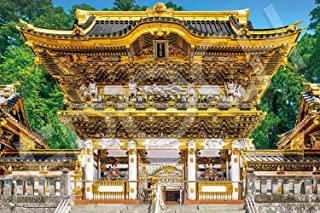 EPOCH Co., Ltd. 2016 Very Small Piece Jigsaw Puzzle Japanese Scenery: Shrines and Temples of Nikko - Yomeimon Gate (50×75cm) 22-106s Glue Included Spatula Included Point Voucher Included EPOCH