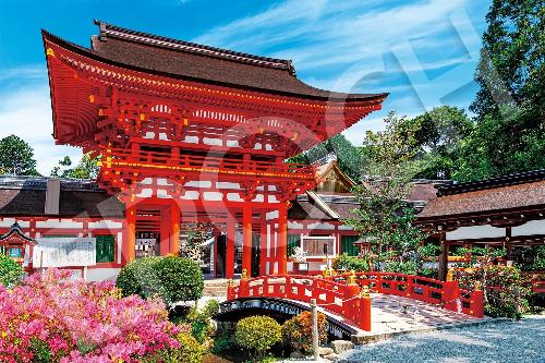 EPOCH Co., Ltd. 2016 Very Small Piece Jigsaw Puzzle Japanese Scenery: Elegance of the Ancient Capital Kamigamo Shrine - Kyoto (50×75cm) 22-108s Glue Included Spatula Included Points Voucher Included EPOCH