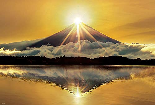 Beverly 1000-Piece Jigsaw Puzzle: Golden Diamond Fuji (49×72 cm) 51-289