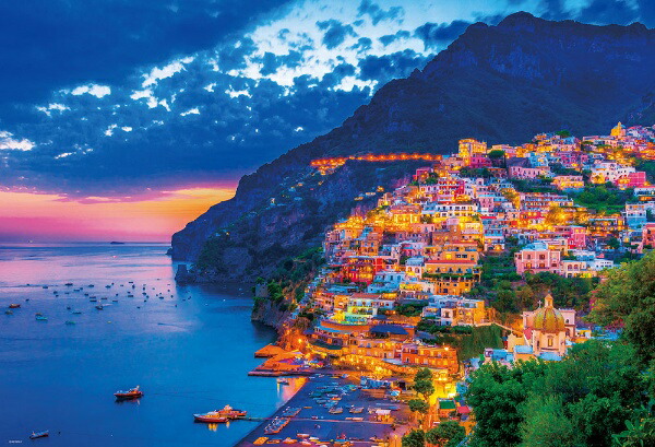 Beverly 1000-Piece Jigsaw Puzzle: Amalfi Coast at Dusk (49×72 cm) 51-298