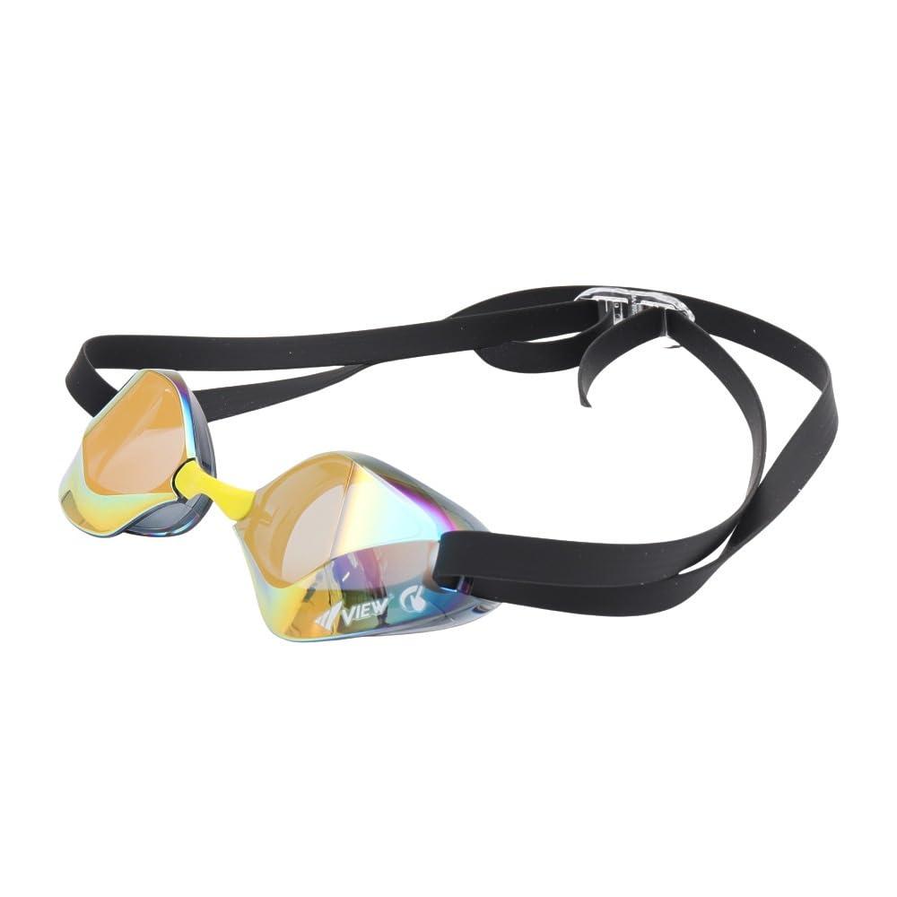 [VIEW] VIEW Swimming Goggles Blade F Mirror Swipe V122ESAM SKBR (Black × Brown/FF/Men's, Lady's)