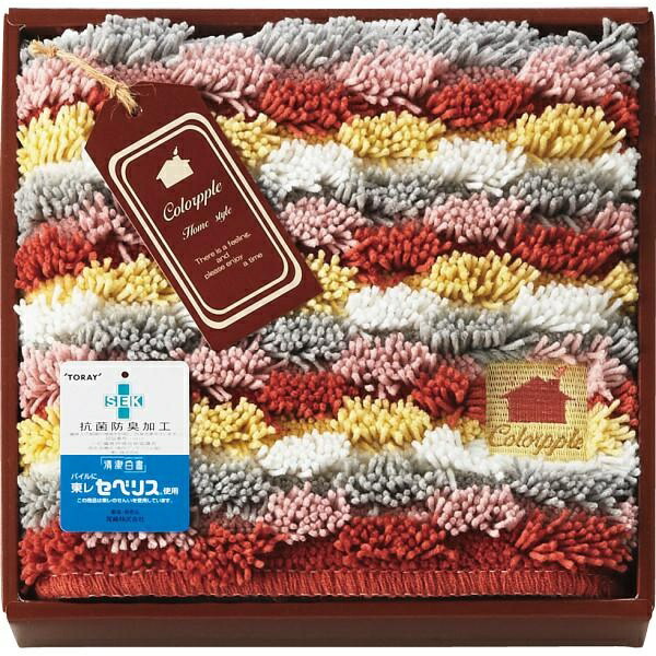 Absorbent, Antibacterial, Odor-Resistant Krapple Bath Mat M: Red