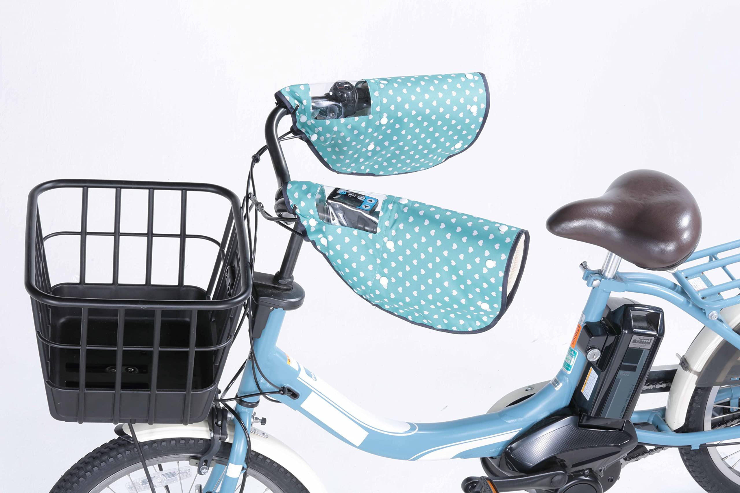 Kawasumi Manufacturing Co., Ltd. Bicycle Original Handlebar Cover NET-102I Heart