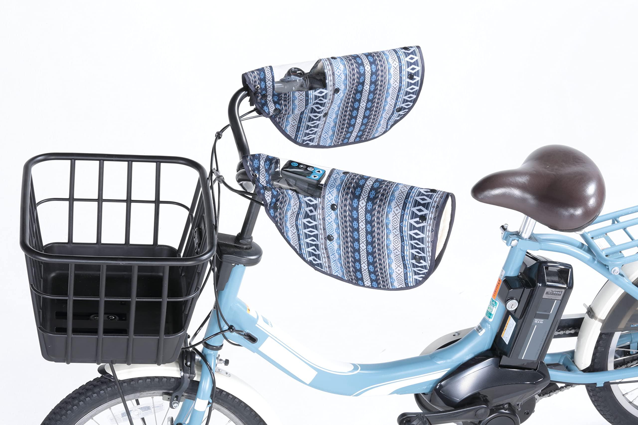 Kawasumi Manufacturing Co., Ltd. Bicycle Original Handlebar Cover NET-102C Tribal Pattern