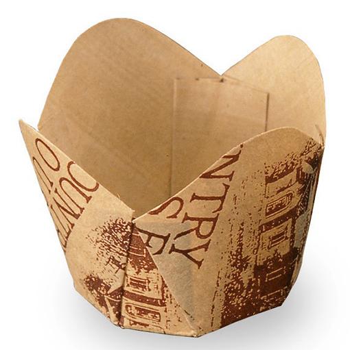 Tenma Paper Products Confectionery Supplies Tulip Cup M305 House Tea 100 Sheets