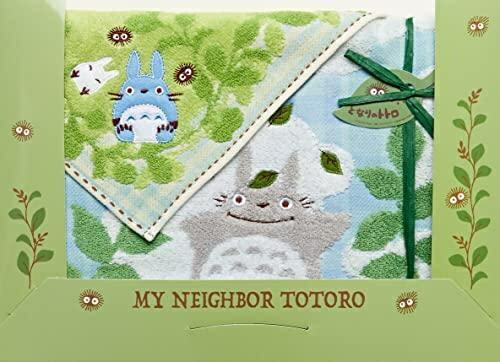Maru Shin Towel Gift Set: Ghibli My Neighbor Totoro Sunbathing in the Forest (1 Hand Towel / 1 Face Towel) Present Moving Celebration 1105043400