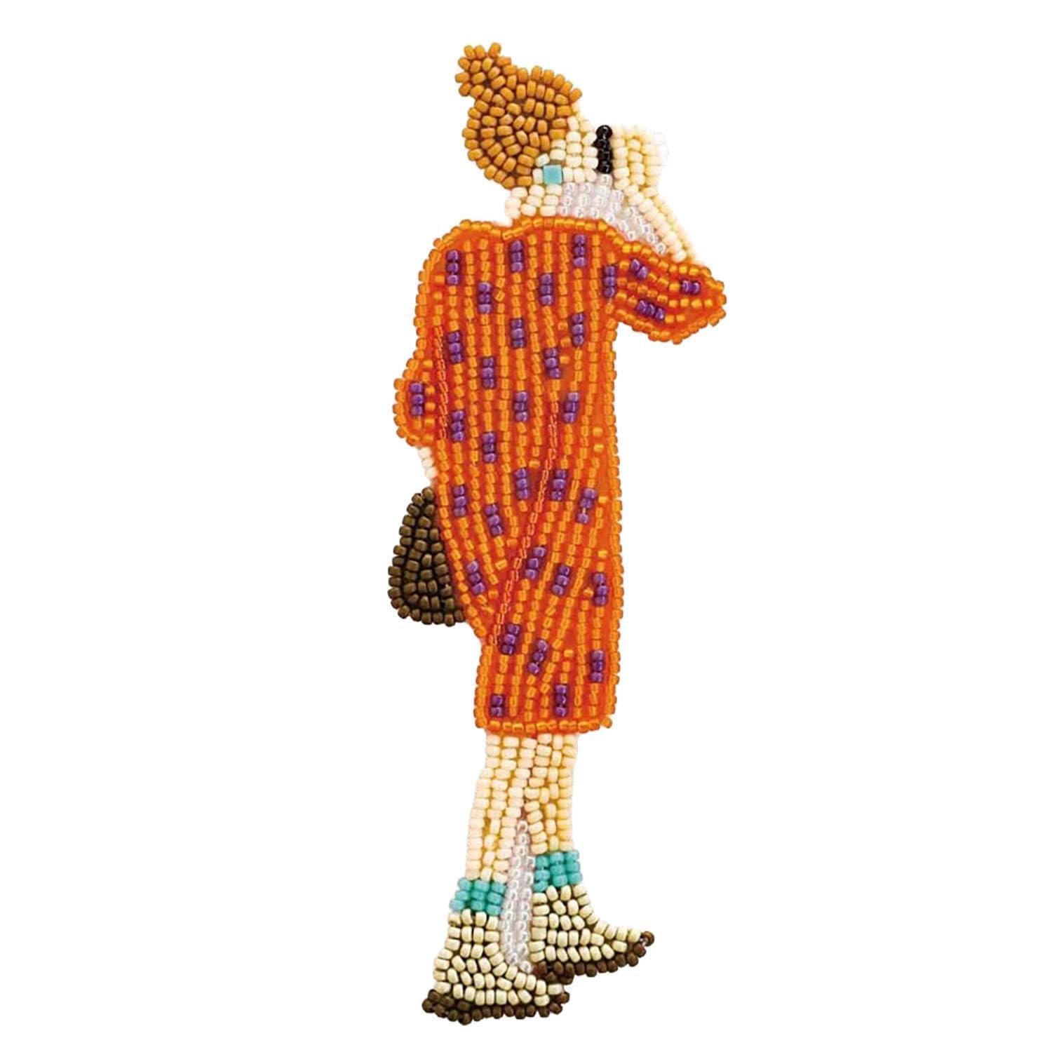 Miyuki Bead Kit 『Outing Brooch Kit: Date HCA14//4』