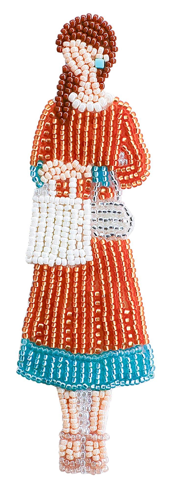 MIYUKI Bead Kit Outing Brooch Kit For Special Occasions HCA14//11