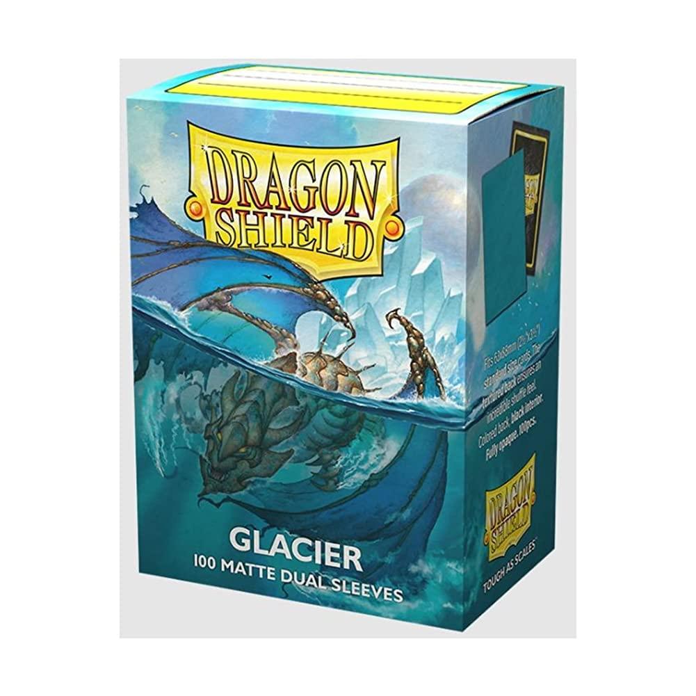 Dragon Shield Matte Dual Sleeves Standard Size Glacier 100-Pack AT-15031