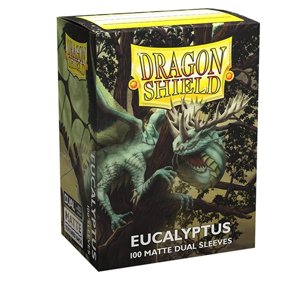 Dragon Shield Matte Dual Sleeves Standard Size Eucalyptus 100 Sheets AT-15049