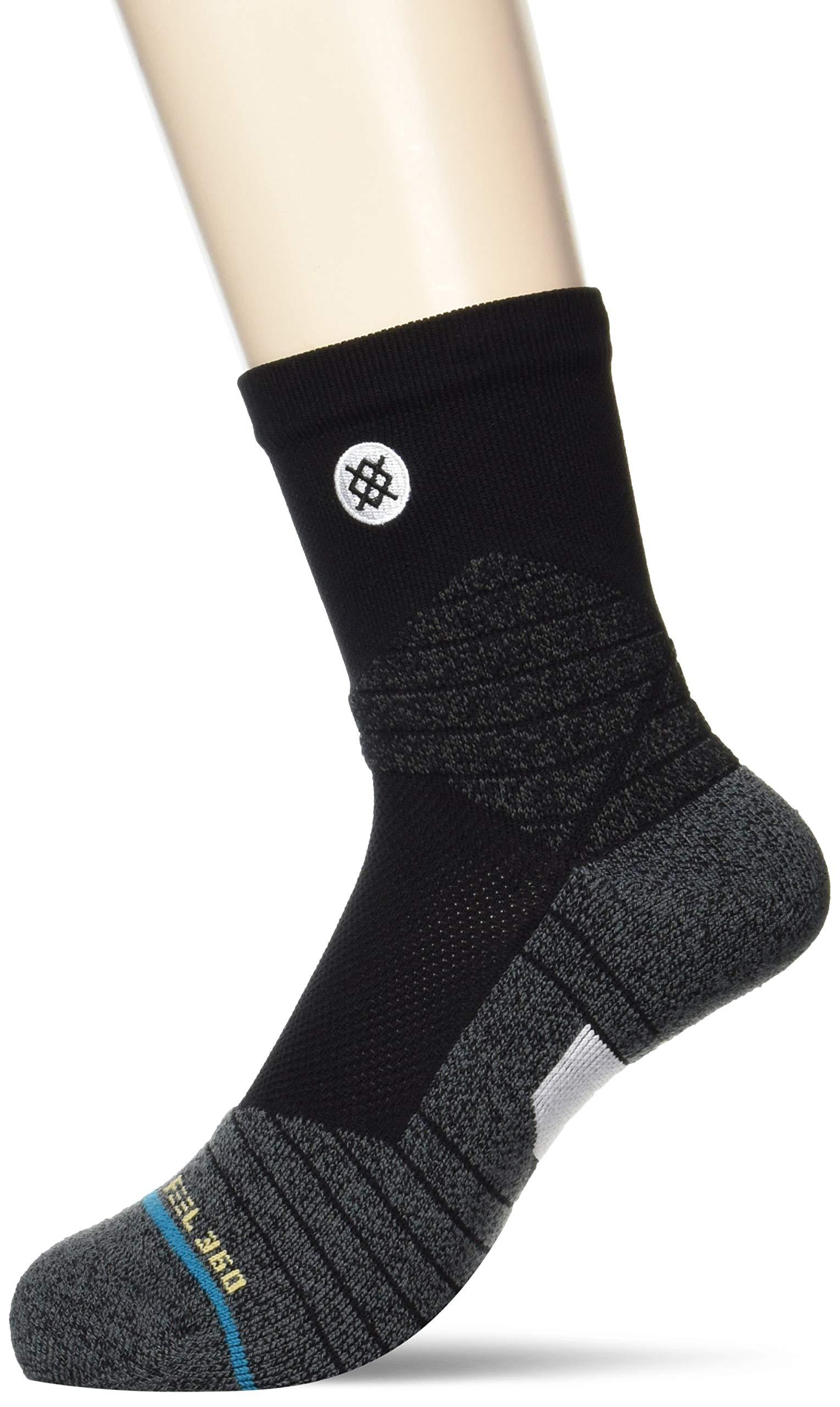 [Style] Short Socks ICON SPORT QTR Men's BLACK (01000) L