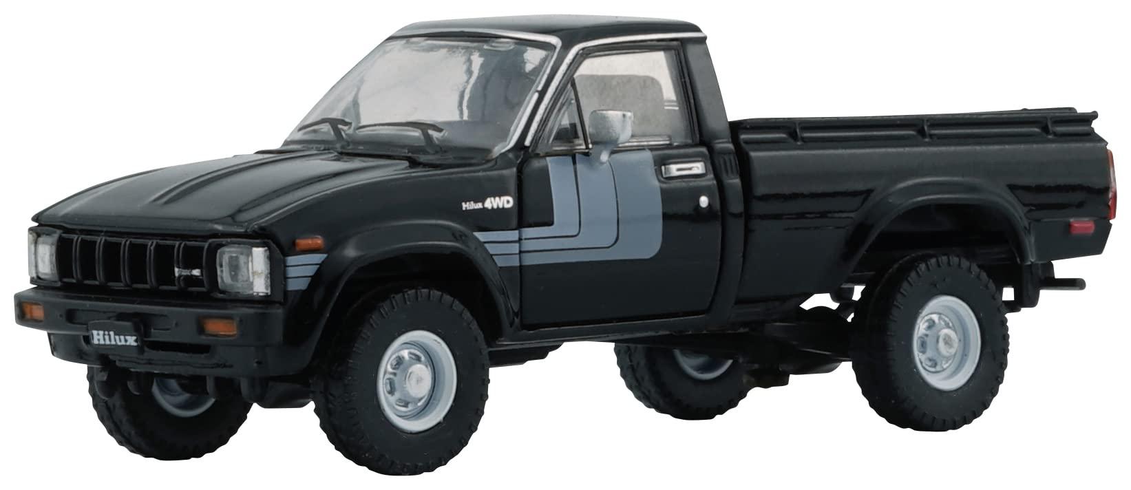 Scherer Designs BM CREATIONS 1/64 Toyota Hilux Black RHD Ready-to-Display Model