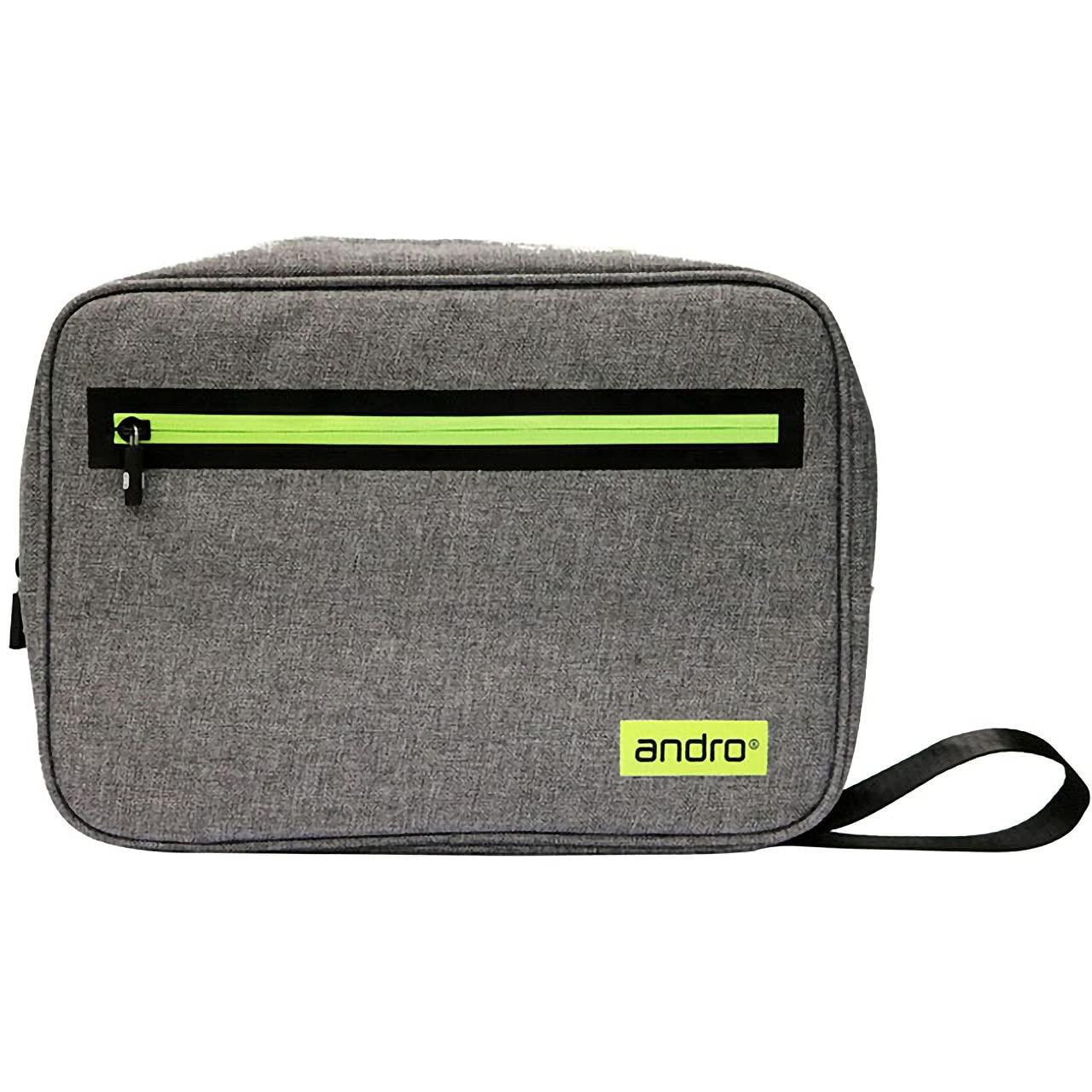 [Andro] Table Tennis Racket Case Andro SQ Case 2 Gray x Yellow Gray × Yellow