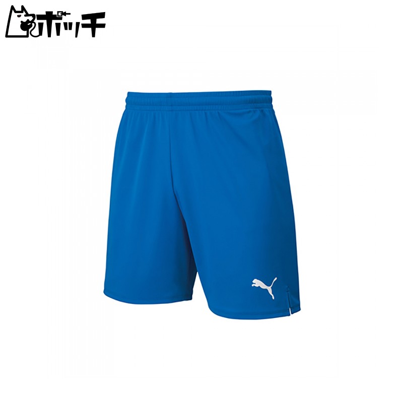 [PUMA] Soccer Moisture-Wicking Quick-Dry Shorts 729971 Men's Fall/Winter 2024 Color Electric Blue Lemonade (02) XL