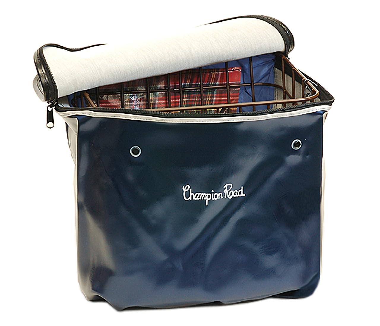 Yokoyama Saddle Cover Company Front Basket Cover MAMOR L Navy (Width 390mm × Depth 285mm × Height 310mm)