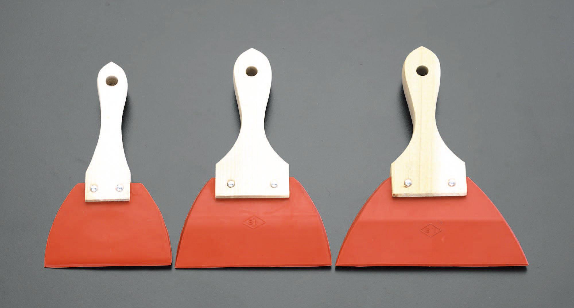 ESCO 3-Piece Rubber Spatula Set EA579DA-30