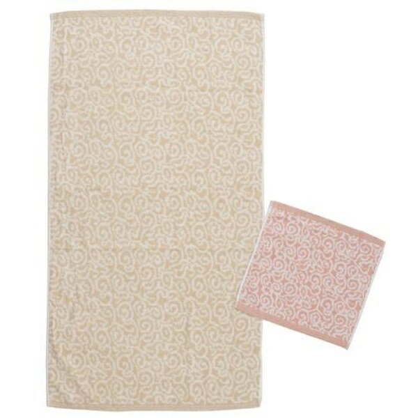 Stylem Takisada-Osaka Imabari-made Monori Towel Set (Bath ×1, Washcloth ×1) Pink Birthday Present Gift New Life Housewarming Gift Stylish Imabari Towel Made in Japan (Wooden Box Included) IM7730PI
