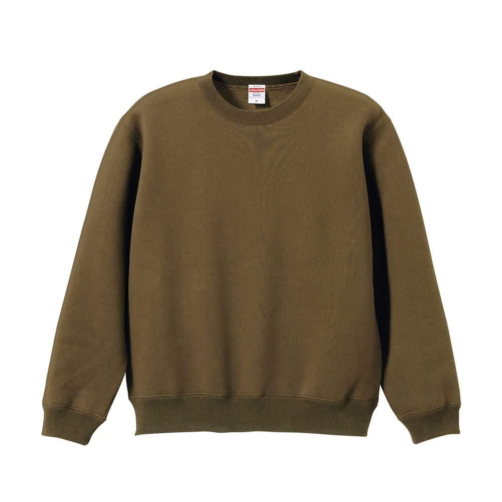 [United Athle] 10.0 oz T/C Crew Neck Sweatshirt (Brushed Lining) 592801 052 Dark Brown S