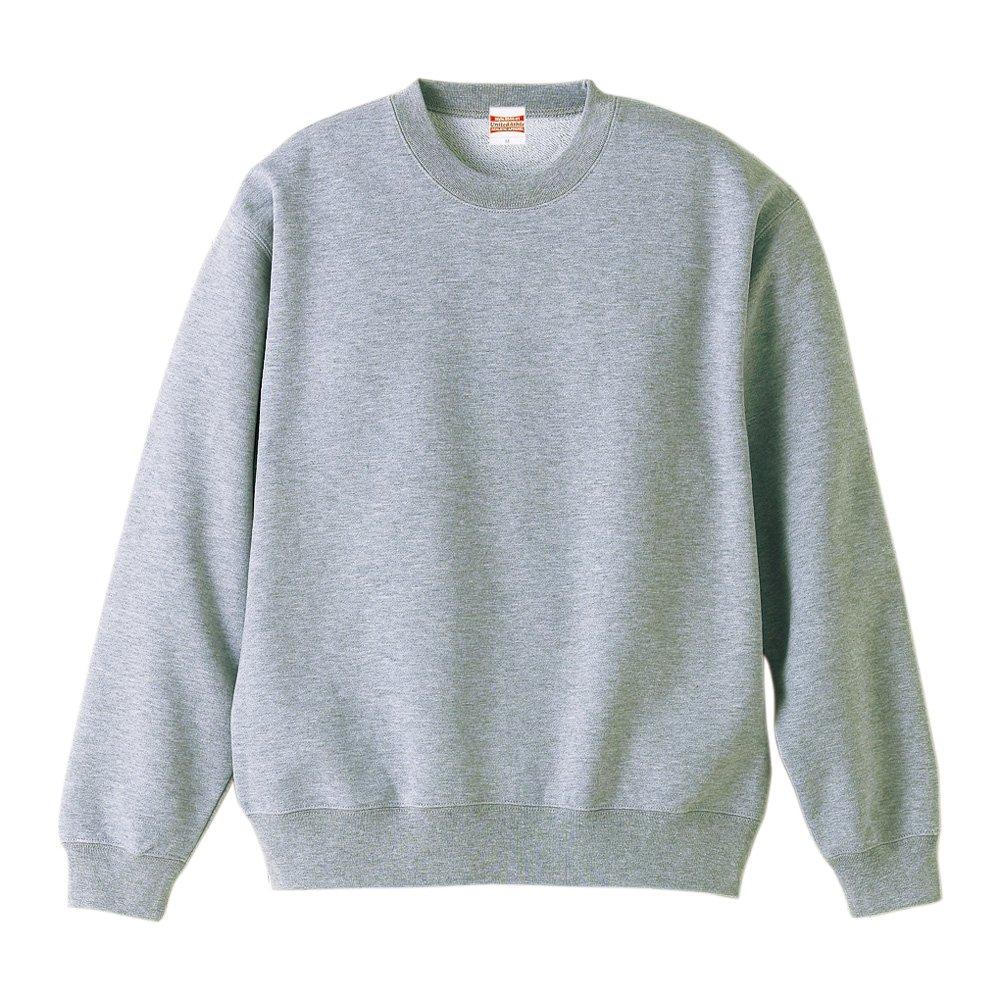 [United Athle] 10.0 oz Crew Neck Sweatshirt (Brushed Pile) 504401 006 Mixed Gray S