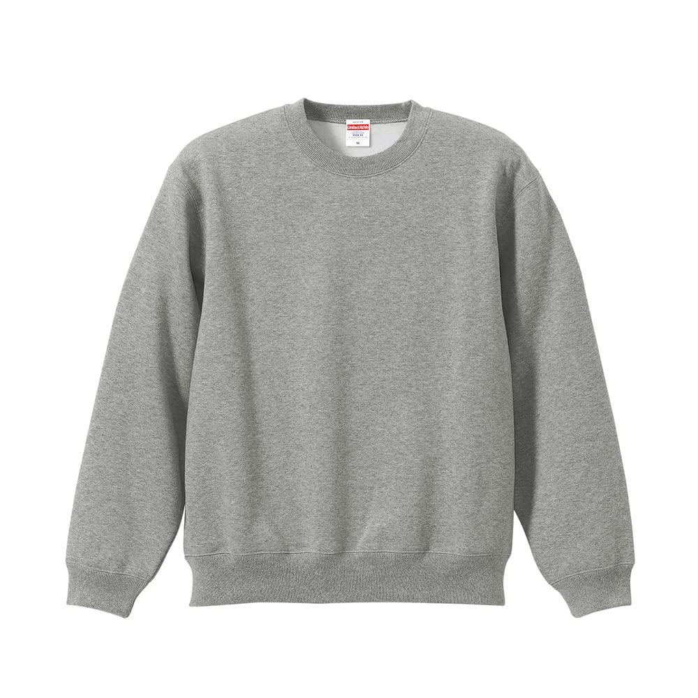 [United Athle] 10.0 oz T/C Crew Neck Sweatshirt (Brushed Lining) 592801 714 Heather Gray S