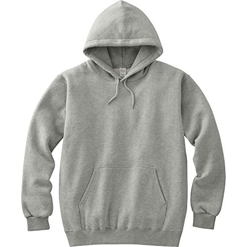[Printstar] Sweatshirt Hoodie 8.4 oz Brushed Hooded Lightweight Pullover [Pullover] 00216-MLH Heather Gray L (Equivalent to Japanese Size L)