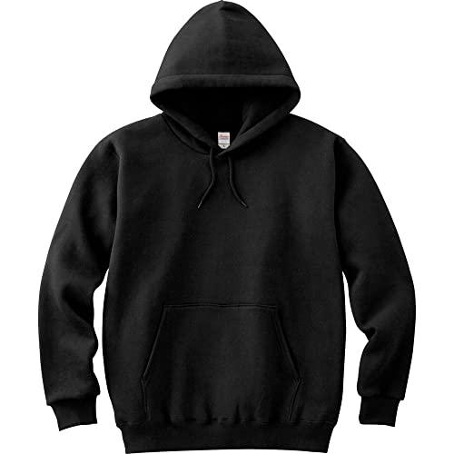 [Printstar] Sweatshirt Hoodie 8.4 oz Brushed Hooded Lightweight Pullover [Pullover] 00216-MLH Black S (Equivalent to Japanese Size S)