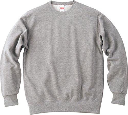 [Printstar] Sweatshirt 9.7oz Brushed Standard Trainer 00183-NSC Men's Heather Gray M (Equivalent to Japanese Size M)