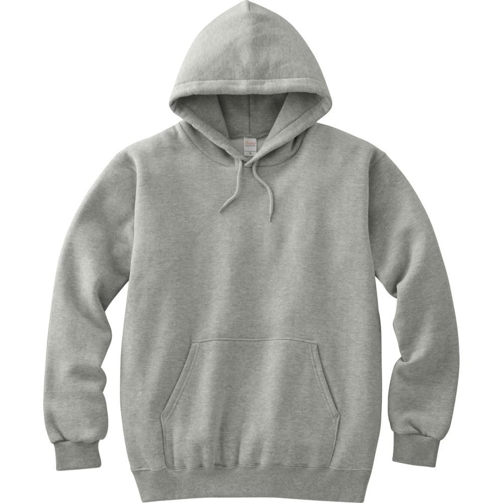 [Printstar] Sweatshirt Hoodie 8.4 oz Brushed Hooded Lightweight Pullover 00216-MLH Heather Gray 2XL