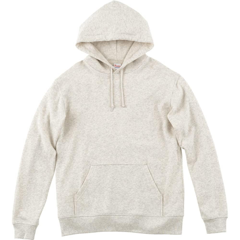 [Printstar] Sweatshirt Hoodie 8.4 oz Brushed Hooded Lightweight Pullover [Pullover] 00216-MLH Oatmeal M