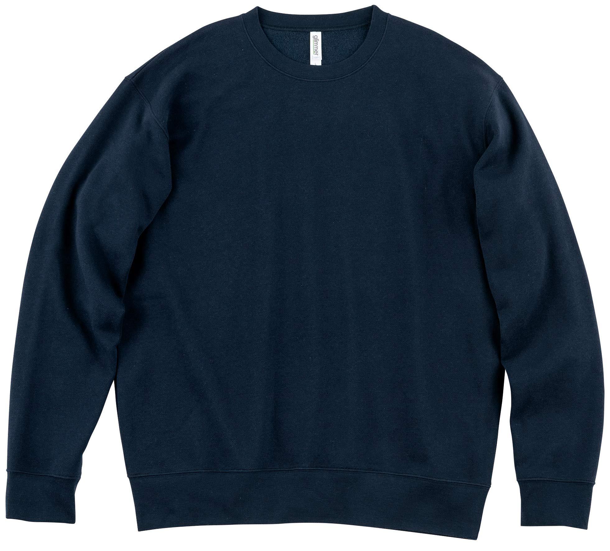 [Glimmer] 10.0 oz Dry Fleece-Lined Sweatshirt 00346-AFC [Men's] 00346-AFC Navy Japan LL (Equivalent to Japanese Size 2L)