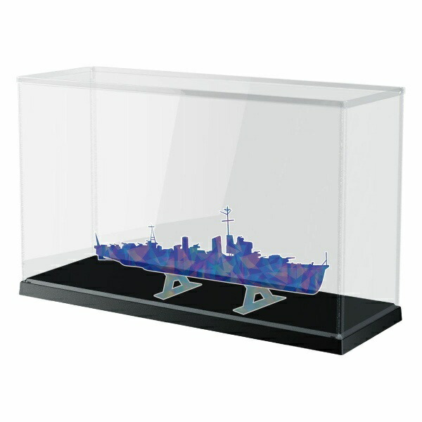 Hobby Base Premium Parts Collection Model Cover Plus Extra Wide Base Color Black PVC W44×D15×H25cm (Internal Dimensions) K105BK Display Case