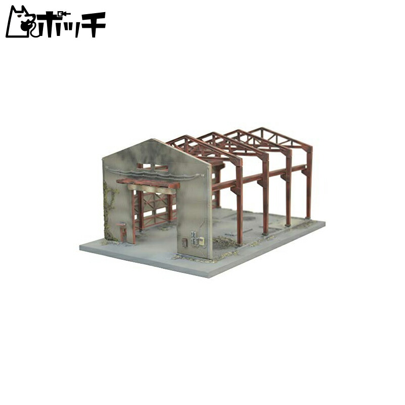 Tomytec 1/144 Geo-Collection Combat Series DCM01 Destroyed Factory Pre-painted Plastic Model Kit 311881