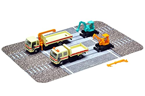 Tomytec The Truck Collection Toracore Track Maintenance Vehicle Set D Diorama Accessories 319931