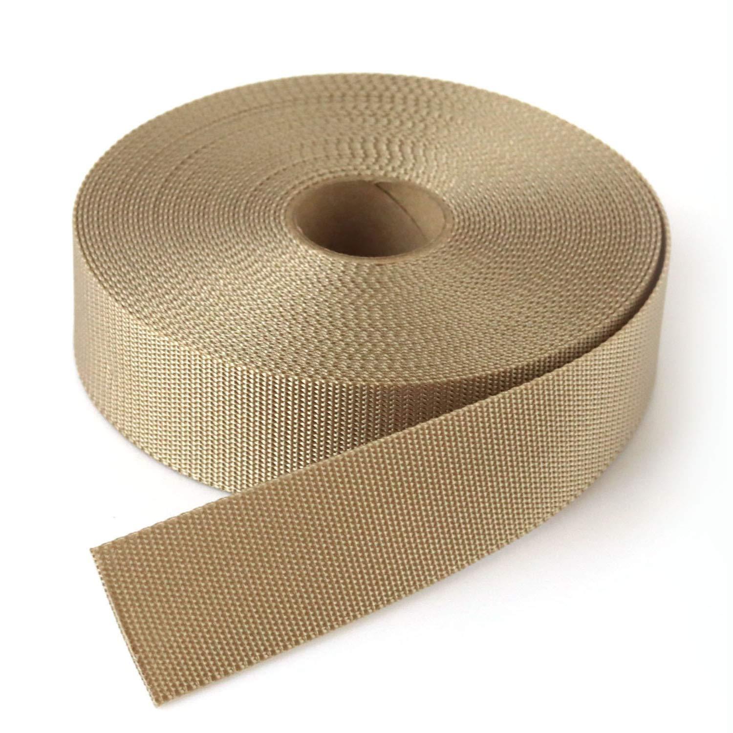 Nippon Chuko AMIE BAND Nylon Tape 30mm Width × 10m Sand Beige AMT30-101 Craft Supplies Tape AMIE BAND